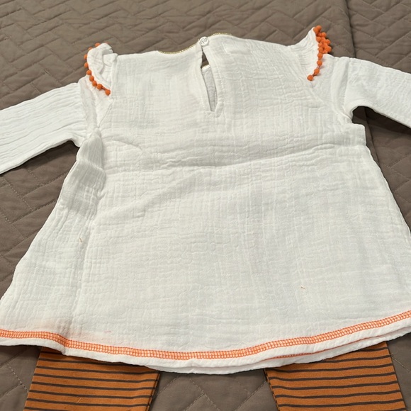 Mud Pie Baby Girl Black Cat Tunic and Legging Set/NWT/12-18M - Picture 13 of 14